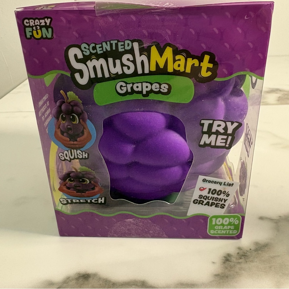 SmushMart Scented Grapes Squishy Toy - Picture 4 of 4